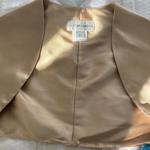 JESSICA MCCLINTOCK Golden Girl Gown with Jacket